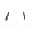 Jeu de 4 plaquettes de frein avant BOSCH 0 986 424 512 - Visuel 2