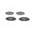 Jeu de 4 plaquettes de frein avant BOSCH 0 986 424 512 - Visuel 3