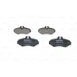 Jeu de 4 plaquettes de frein arrière BOSCH 0 986 424 516 - Visuel 3