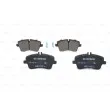 Jeu de 4 plaquettes de frein avant BOSCH 0 986 424 517 - Visuel 3