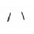 Jeu de 4 plaquettes de frein avant BOSCH 0 986 424 523 - Visuel 2