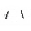 Jeu de 4 plaquettes de frein avant BOSCH 0 986 424 527 - Visuel 2