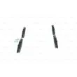 Jeu de 4 plaquettes de frein avant BOSCH 0 986 424 531 - Visuel 2