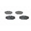 Jeu de 4 plaquettes de frein avant BOSCH 0 986 424 533 - Visuel 1