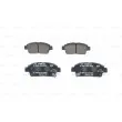 Jeu de 4 plaquettes de frein avant BOSCH 0 986 424 535 - Visuel 1