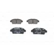 Jeu de 4 plaquettes de frein avant BOSCH 0 986 424 535 - Visuel 3