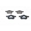 Jeu de 4 plaquettes de frein avant BOSCH 0 986 424 540 - Visuel 1