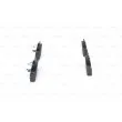 Jeu de 4 plaquettes de frein avant BOSCH 0 986 424 540 - Visuel 2