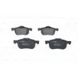Jeu de 4 plaquettes de frein avant BOSCH 0 986 424 540 - Visuel 3