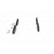 Jeu de 4 plaquettes de frein avant BOSCH 0 986 424 541 - Visuel 2