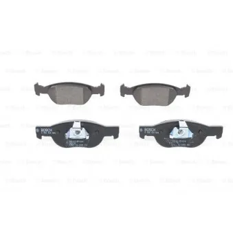 Jeu de 4 plaquettes de frein avant BOSCH 0 986 424 544