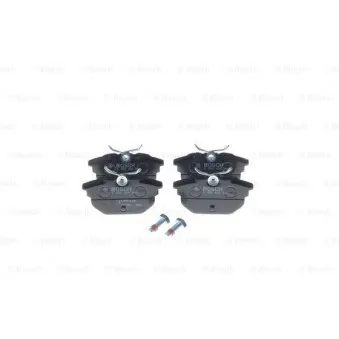 Jeu de 4 plaquettes de frein arrière BOSCH 0 986 424 545