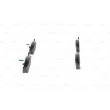 Jeu de 4 plaquettes de frein avant BOSCH 0 986 424 554 - Visuel 2