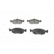 Jeu de 4 plaquettes de frein avant BOSCH 0 986 424 554 - Visuel 3