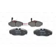 Jeu de 4 plaquettes de frein avant BOSCH 0 986 424 556 - Visuel 3