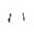 Jeu de 4 plaquettes de frein avant BOSCH 0 986 424 558 - Visuel 2