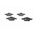Jeu de 4 plaquettes de frein avant BOSCH 0 986 424 558 - Visuel 3
