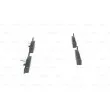 Jeu de 4 plaquettes de frein avant BOSCH 0 986 424 560 - Visuel 2