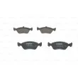 Jeu de 4 plaquettes de frein avant BOSCH 0 986 424 560 - Visuel 3