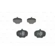 Jeu de 4 plaquettes de frein arrière BOSCH 0 986 424 563 - Visuel 3