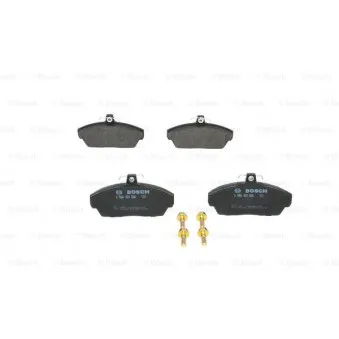 Jeu de 4 plaquettes de frein avant BOSCH 0 986 424 566