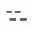 Jeu de 4 plaquettes de frein avant BOSCH 0 986 424 575 - Visuel 1