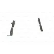 Jeu de 4 plaquettes de frein avant BOSCH 0 986 424 575 - Visuel 2