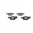 Jeu de 4 plaquettes de frein avant BOSCH 0 986 424 576 - Visuel 1