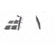 Jeu de 4 plaquettes de frein avant BOSCH 0 986 424 577 - Visuel 2