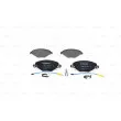 Jeu de 4 plaquettes de frein avant BOSCH 0 986 424 582 - Visuel 1