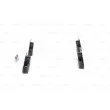 Jeu de 4 plaquettes de frein avant BOSCH 0 986 424 583 - Visuel 2