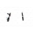 Jeu de 4 plaquettes de frein avant BOSCH 0 986 424 593 - Visuel 2