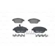 Jeu de 4 plaquettes de frein avant BOSCH 0 986 424 596 - Visuel 1