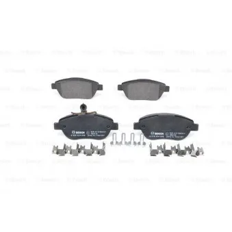 Jeu de 4 plaquettes de frein avant BOSCH 0 986 424 596