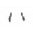 Jeu de 4 plaquettes de frein avant BOSCH 0 986 424 611 - Visuel 2