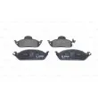 Jeu de 4 plaquettes de frein avant BOSCH 0 986 424 611 - Visuel 3