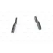 Jeu de 4 plaquettes de frein avant BOSCH 0 986 424 636 - Visuel 2
