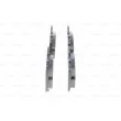 Jeu de 4 plaquettes de frein avant BOSCH 0 986 424 640 - Visuel 2