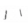 Jeu de 4 plaquettes de frein avant BOSCH 0 986 424 643 - Visuel 2