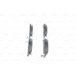 Jeu de 4 plaquettes de frein avant BOSCH 0 986 424 644 - Visuel 2