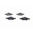 Jeu de 4 plaquettes de frein avant BOSCH 0 986 424 645 - Visuel 3