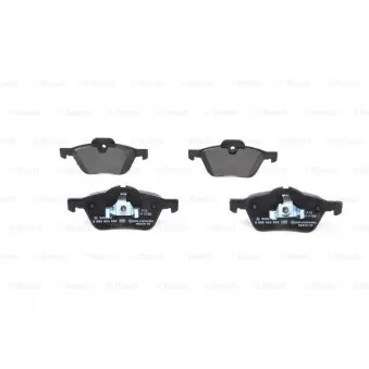 Jeu de 4 plaquettes de frein avant BOSCH 0 986 424 652