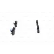 Jeu de 4 plaquettes de frein avant BOSCH 0 986 424 652 - Visuel 2