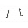 Jeu de 4 plaquettes de frein avant BOSCH 0 986 424 694 - Visuel 2