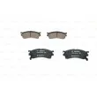 Jeu de 4 plaquettes de frein avant BOSCH 0 986 424 694 - Visuel 3