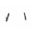 Jeu de 4 plaquettes de frein avant BOSCH 0 986 424 695 - Visuel 2