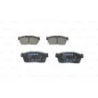 Jeu de 4 plaquettes de frein avant BOSCH 0 986 424 695 - Visuel 3