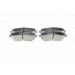 Jeu de 4 plaquettes de frein avant BOSCH 0 986 424 700 - Visuel 3