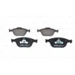 Jeu de 4 plaquettes de frein avant BOSCH 0 986 424 701 - Visuel 1