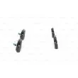 Jeu de 4 plaquettes de frein avant BOSCH 0 986 424 701 - Visuel 2